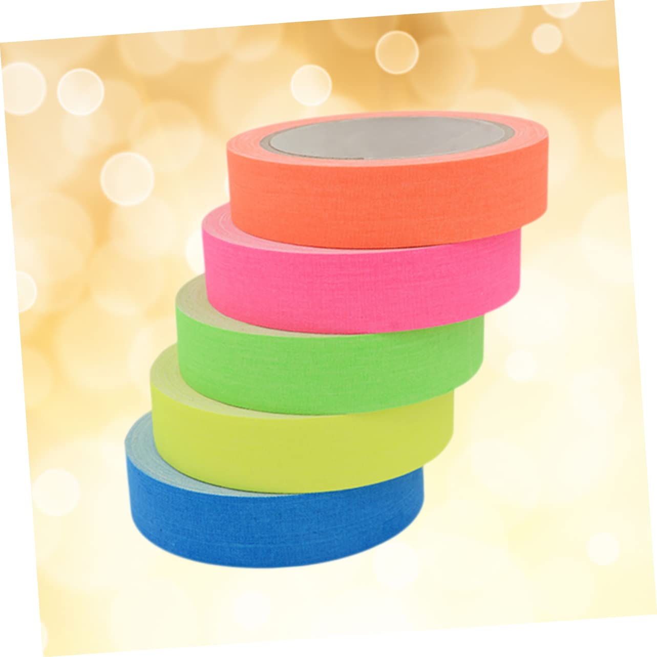 STOBOK 10stücke Fluoreszierendes Klebeband Neon Gaffer Tape Für Dunkelheit in Farben Für Partys Deko Kreative Anwendungen