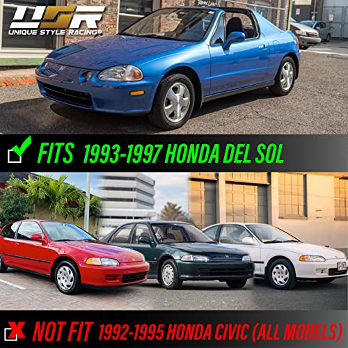 USR DEPO 1993–1997 Honda Del Sol Smoked Corner Lights - Image 3