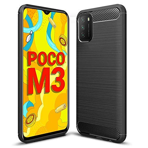 JGD PRODUCTS for Poco M3, Redmi 9 Power Carbon Fiber Armor Drop Tested Shock Proof TPU Back Case Cover (B08X3VPTL4) Amazon Price History, Amazon Price Tracker