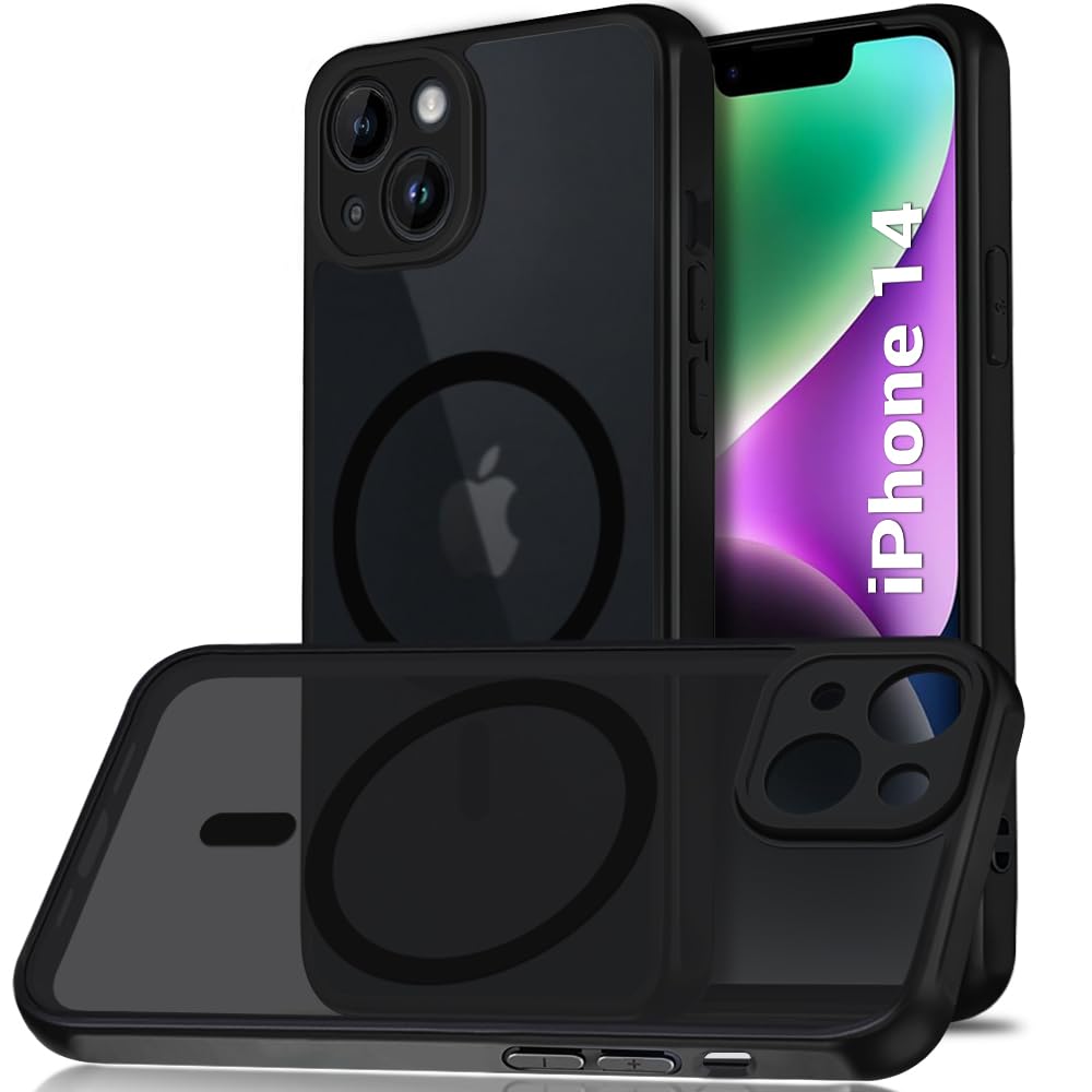 TheGiftKart for iPhone 17 Pro Max Case, Matte Frosted Hard Back Cover Compatible with MagSafe, Hybrid Shockproof iPhone 17 Pro Max Cover with Camera & Screen Protection (PC & TPU, Translucent Black) — Amazon image 23
