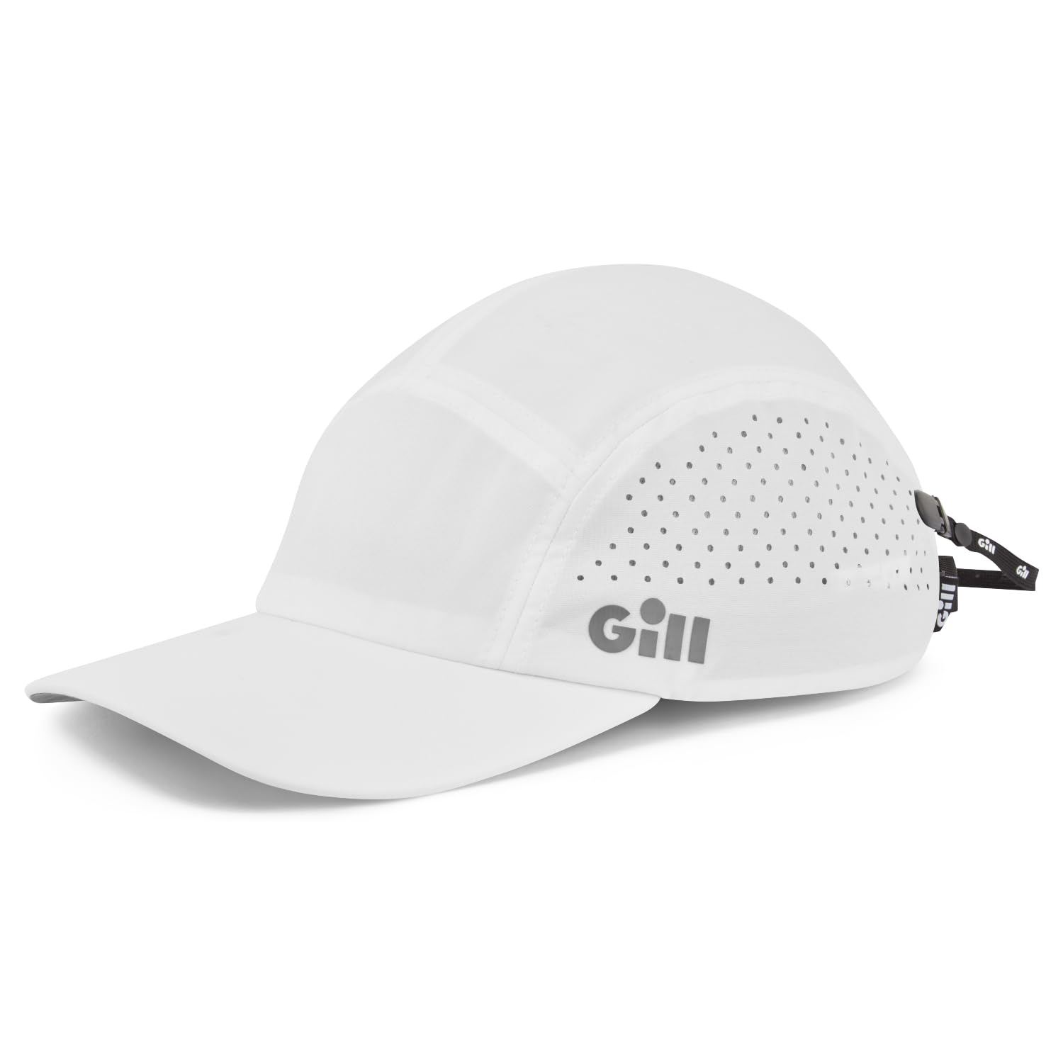 Gill Verso Sailing Cap - Lightweight, Wicking & UPF 50+ Sun Protection (White)