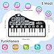 GuKKK Klaviermatte,1.7M Lange Tanzmatte Musikmatte 24 Tasten,Kabelloses Bluetooth Tanzspiel mit 5 Spielmodi,Keyboard Kinder Tanzmatte kinderspielzeug fur 3 4 5 6 7 8 9 10+ Jungen und Mädchen