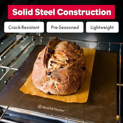 Brod & Taylor Bread Steel Original for Baking Bread & Cooking Pizza (14" x 14" x 0.1") by Brod & Taylor - Image 7