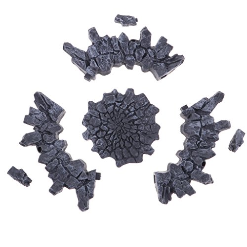 gazechimp 1x Rachadura De Rocha Explode Efeito Display Stand Para Kamen Rider SHF Action Figure - Ci