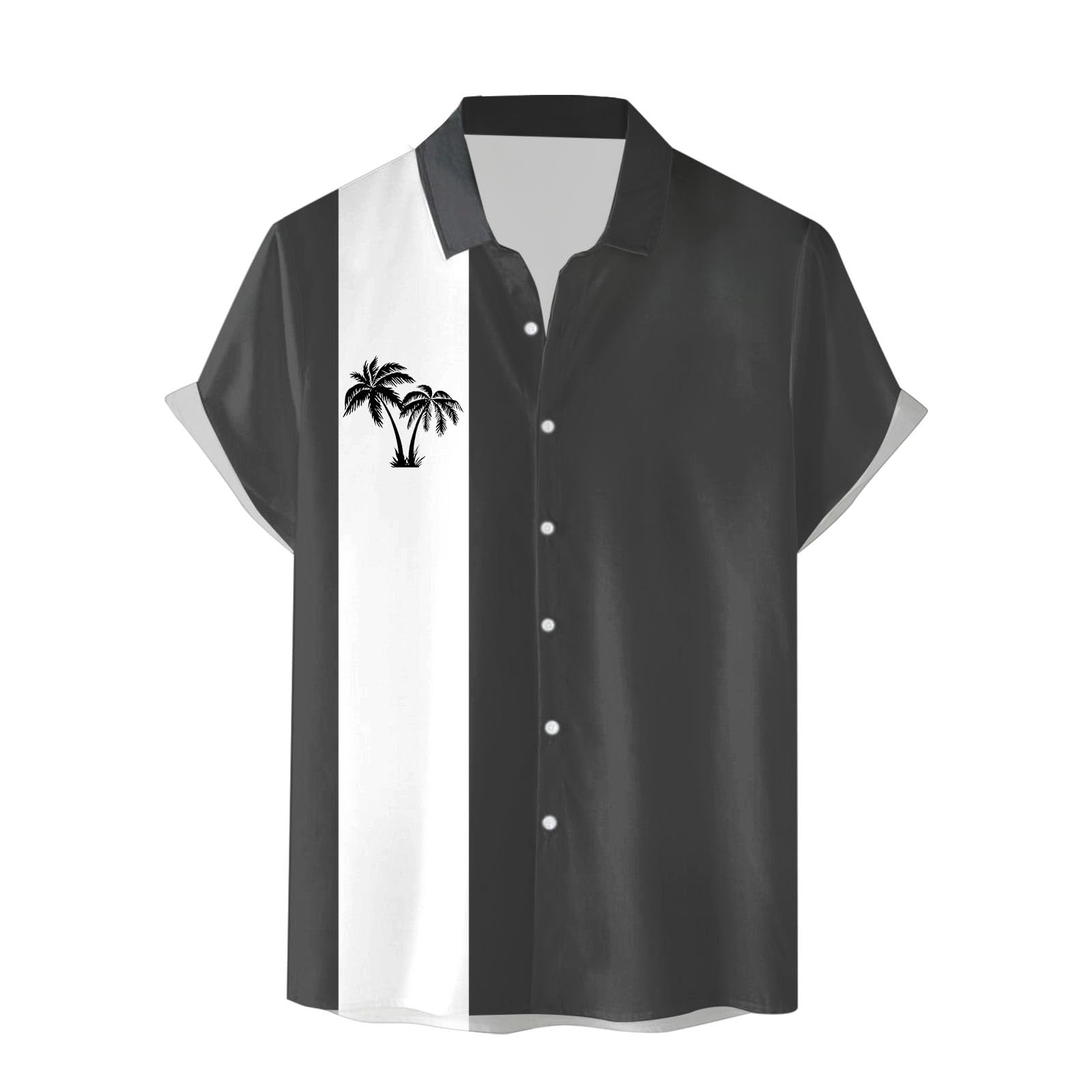 Chemise décontractée homme anti-plis style moderne impression 3D - 4