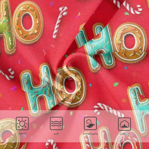 Joisal Christmas Gingerbread Cookies Red Girls Underwear Toddlers 2t Cotton Panties Little Girl Florals Briefs Girls Undies3