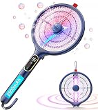 4 in 1 Bug Zapper Rackets Fly Swatter Mosquito Zapper, TRYAST Electronic Pest Exterminator, Light Fl