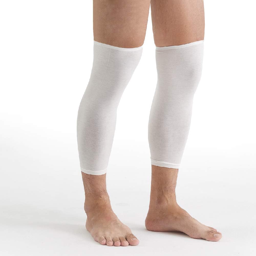 Edenswear Zinc-Infused Knee Wrap for Adults with Eczema - Wet Wrap Therapy (XXL)