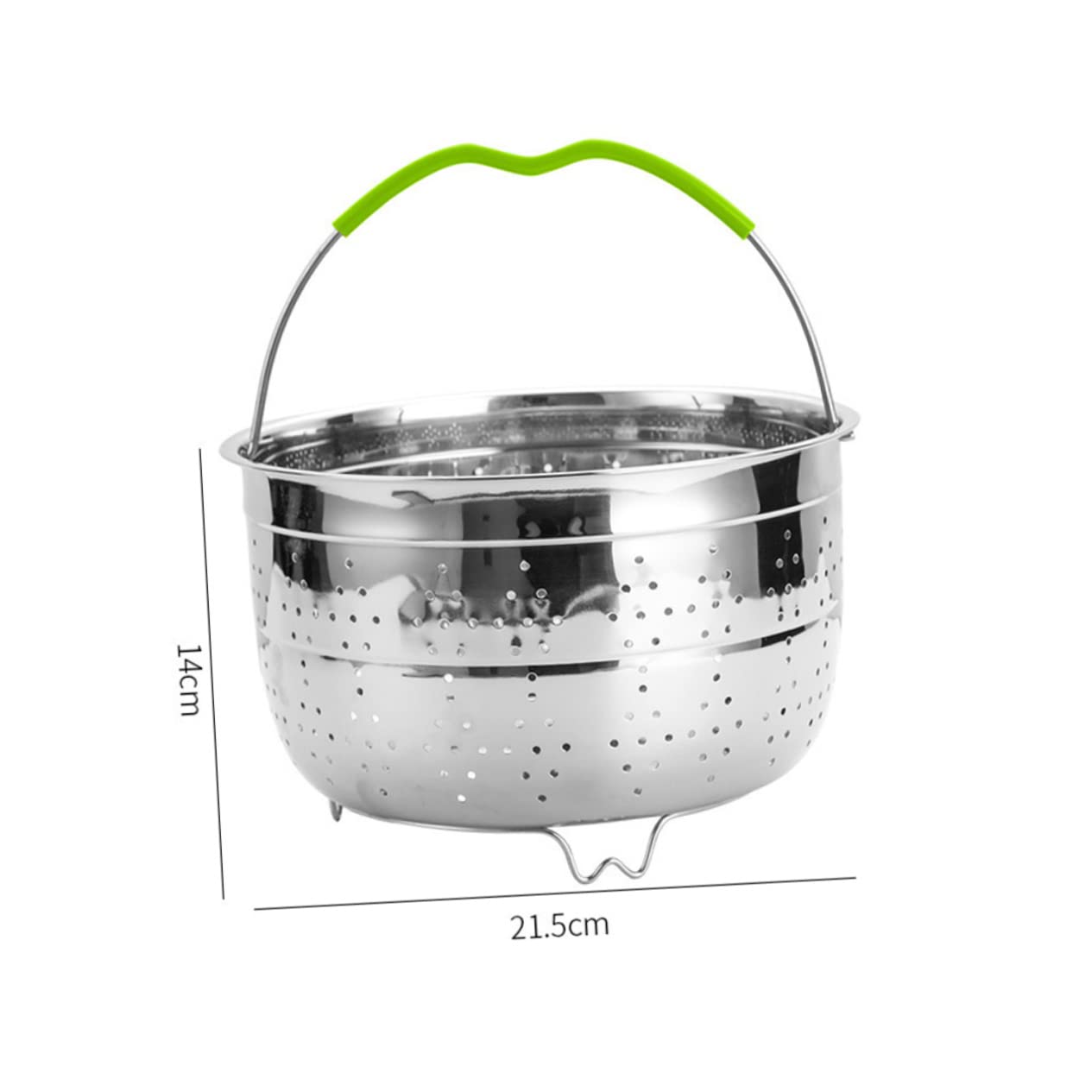 Cesta de Vapor Doméstica de Acero Inoxidable, Cesta de Drenaje