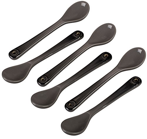 Le Creuset Stoneware Teaspoons, Set of 6, Oyster