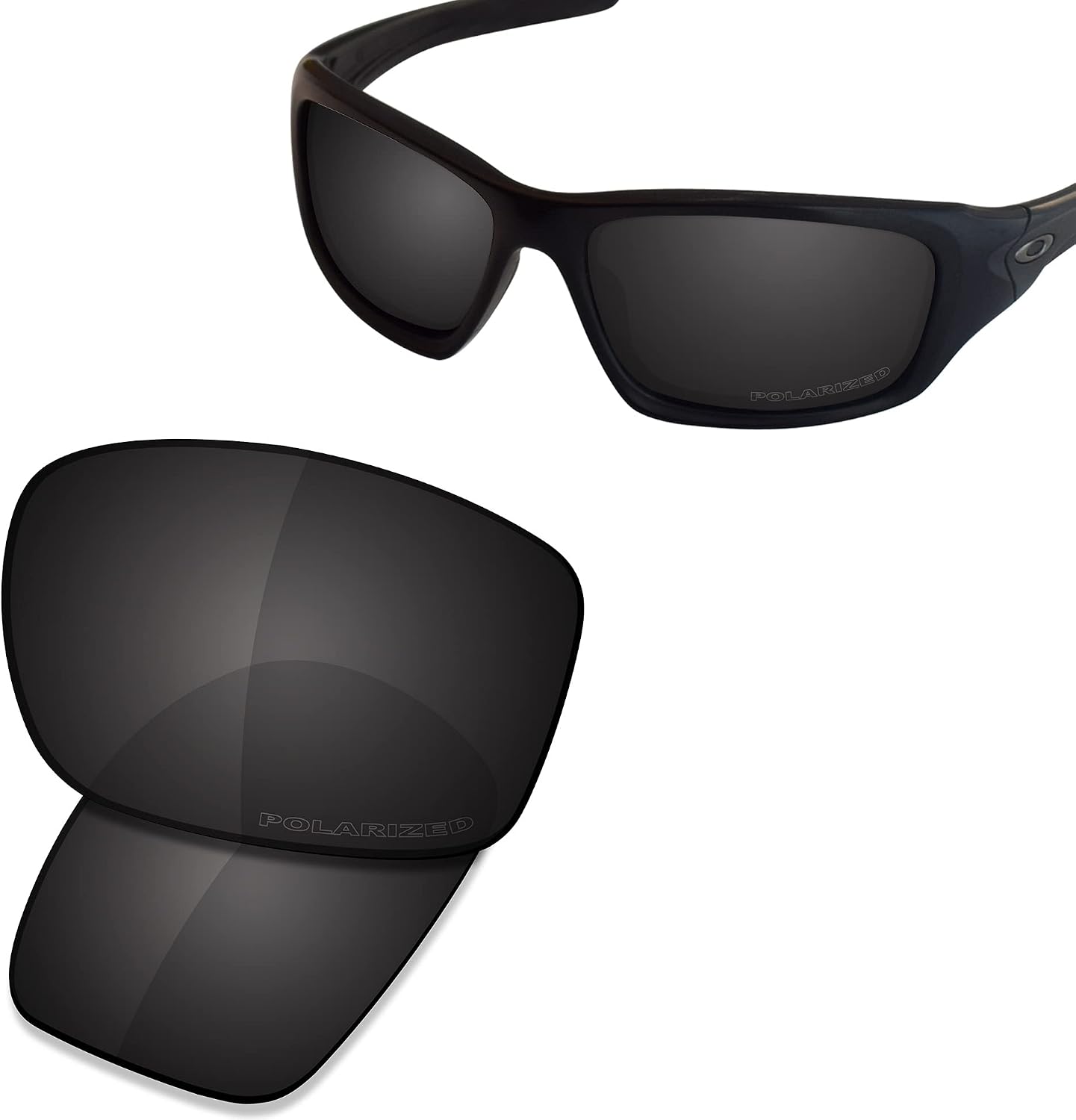 SAUCER Premium Replacement Lenses & Rubber Kits for Oakley Valve New 2014 OO9236 | Valve New 2014 Low Bridge Fit Sunglasses