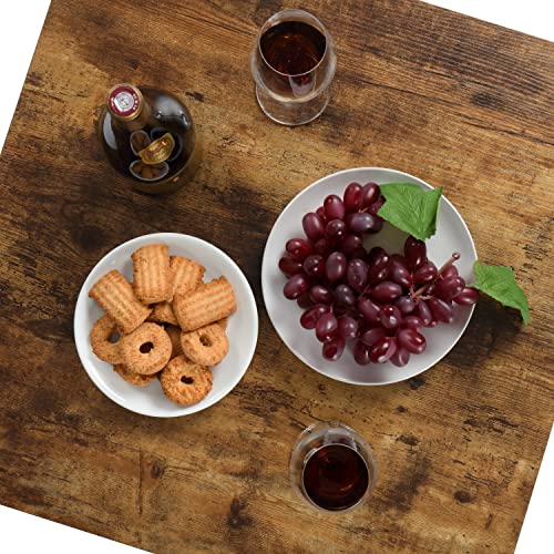 Finnhomy Bar Table Set, 23.6" Pub Table High Top Table, Square Bar Height Table, Bar Table with Stools, Kitchen Table Set for 2, Dining Table Set, Breakfast for Kitchen, Living Room, Rustic Brown by Finnhomy - Image 5