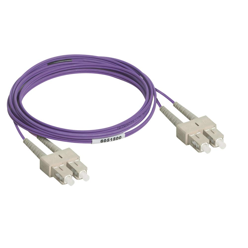 Cordon optique OM3 Duplex Legrand 032612 LCS³ multimode de 1m pour réseau