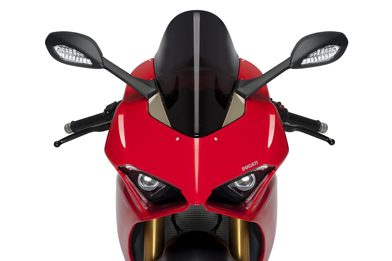Puig 9690N Cupolino R-Racer protezione aggiuntiva, Nero
