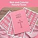 EssexWares - Rose Pink Bible Tabs for Old and New Testament, 80 Large Print Tabs for Bible Study, Water-Resistant and Durable Bible Index Tabs for Women and Men - 1.7