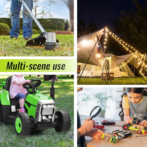 Azocek 1 Pack Power Wheel Adapter For Ryobi 18V Battery thumb #6