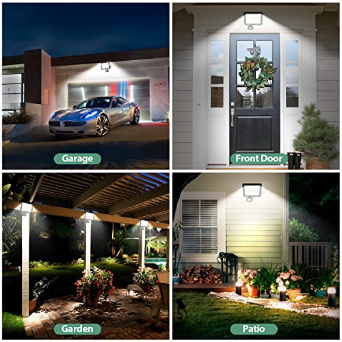 Foco LED con sensor de movimiento exterior 50W 5000LM foco impermeable IP67 luces garaje 7