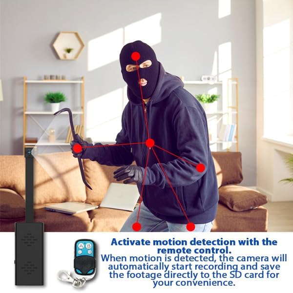 Examples of how the Atom 4K camera can be disguised using various button attachments, showing integration into clothing and household items.