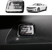 Vista 28 de Calcomanía de fibra de carbono para perilla de ventilación de aire acondicionado, cubierta interior para Chevrolet Camaro 2016 2017 2018 2019 2020