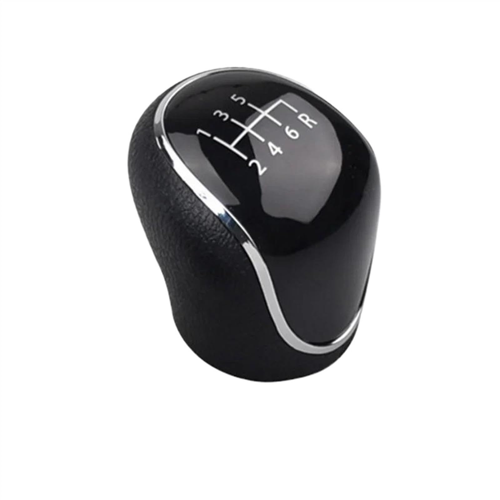 Ltqsiv 123456R Black For Hyundai Ix35 2012 2013 2014 2015 2016 Gear Shift Knob 5/6 Speed Car Gear Shift Knob(123456R Black)