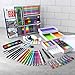 ArtSkills Art Set with Desk Drawer Organizers, Acrylic Paints, Watercolors, Paint Pens, Colored Pencils, Pastels, Art Set for Kids & Adults