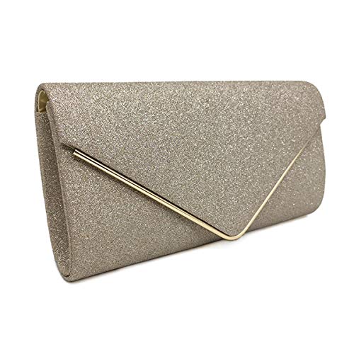 Bolsa clutch feminina para noite, bolsa para jantar em flash, bolsa de mão para festa e casamento (d