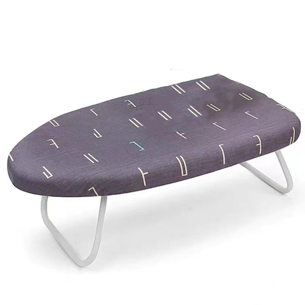 Funda para tabla de planchar de 13 x 43 pulgadas, resistente al calor con acolchado de 2 capas, funda para tabla de planchar con elástico ajustable (C, 34 x 110 cm)