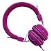 Sound Intone HD850 On-Ear Lightweight Stereo Headphones (Purple)