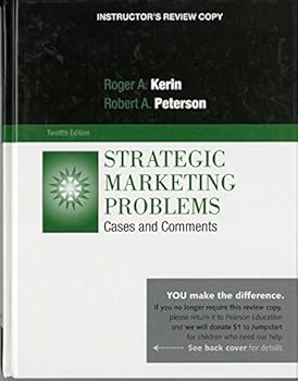 Paperback Strategic Marketing Problems, 12th Edition, Instructor's Copy Book