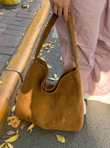 Bolso Hobo Mujer de Ante Estilo Slouchy miniatura 2