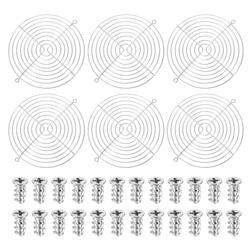 Grille de ventilation 170mm PATIKIL en métal avec vis pour protéger vos ventilateurs