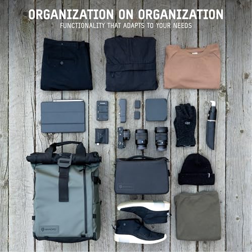 WANDRD PRVKE 31L, V3 Backpack: Weather-Resistant Travel & Camera Backpack with Laptop Sleeve, Quick Side Access, Clamshell Opening – Ideal Photography & Travel Bag