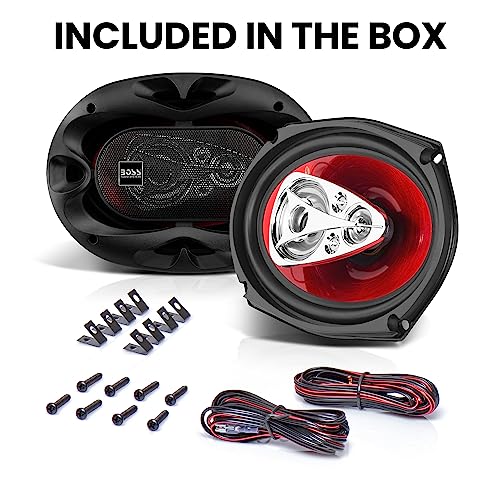 BOSS AUDIO CH6950 Chaos Exxtreme 6" x 9" 5-way 600-watt Full Range Speakers