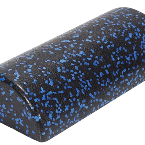 Half Foam Roller para Yoga y Ejercicio, Entrenador de Equilibrio de Alta Densidad EPP, Rodillo Azul Negro de 11.81 pulgadas para Estiramiento y Entrenamiento de Core miniatura 3
