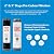 Sandmonk 5 Stage Reverse Osmosis Replacement Filter Kit with 75GPD Membrane 5pcs Replacement Cartridge Pack Kit for Standard Reverse Osmosis RO Systems Complete RO Filter Set