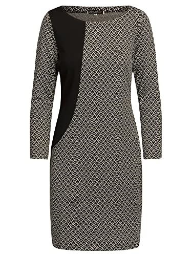ApartFashion Vestido, Negro-Blanco, 42 para Mujer Cover