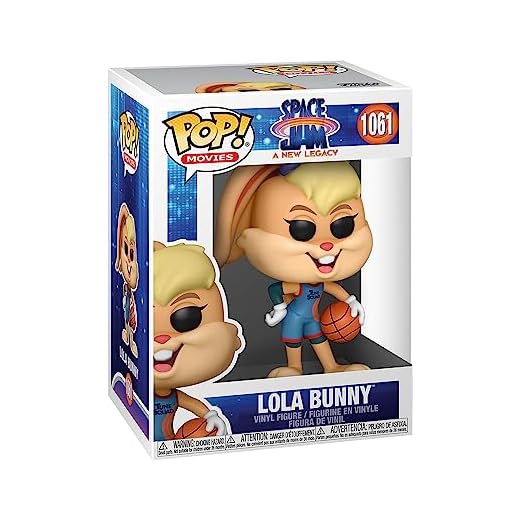 Funko Pop! Movies: Space Jam 2 - Lola Bunny - Figura de Vinilo Coleccionable - Idea de Regalo- Mercancia Oficial - Juguetes para Niños y Adultos - Movies Fans - Muñeco para Coleccionistas