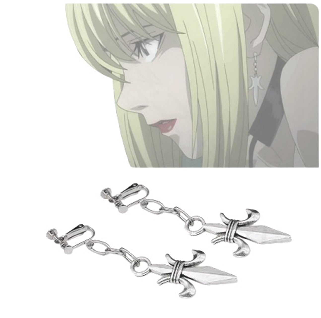 Amazon.co.jp: ZYNE Death Note デスノート 耳飾り あまね ミサ 両耳