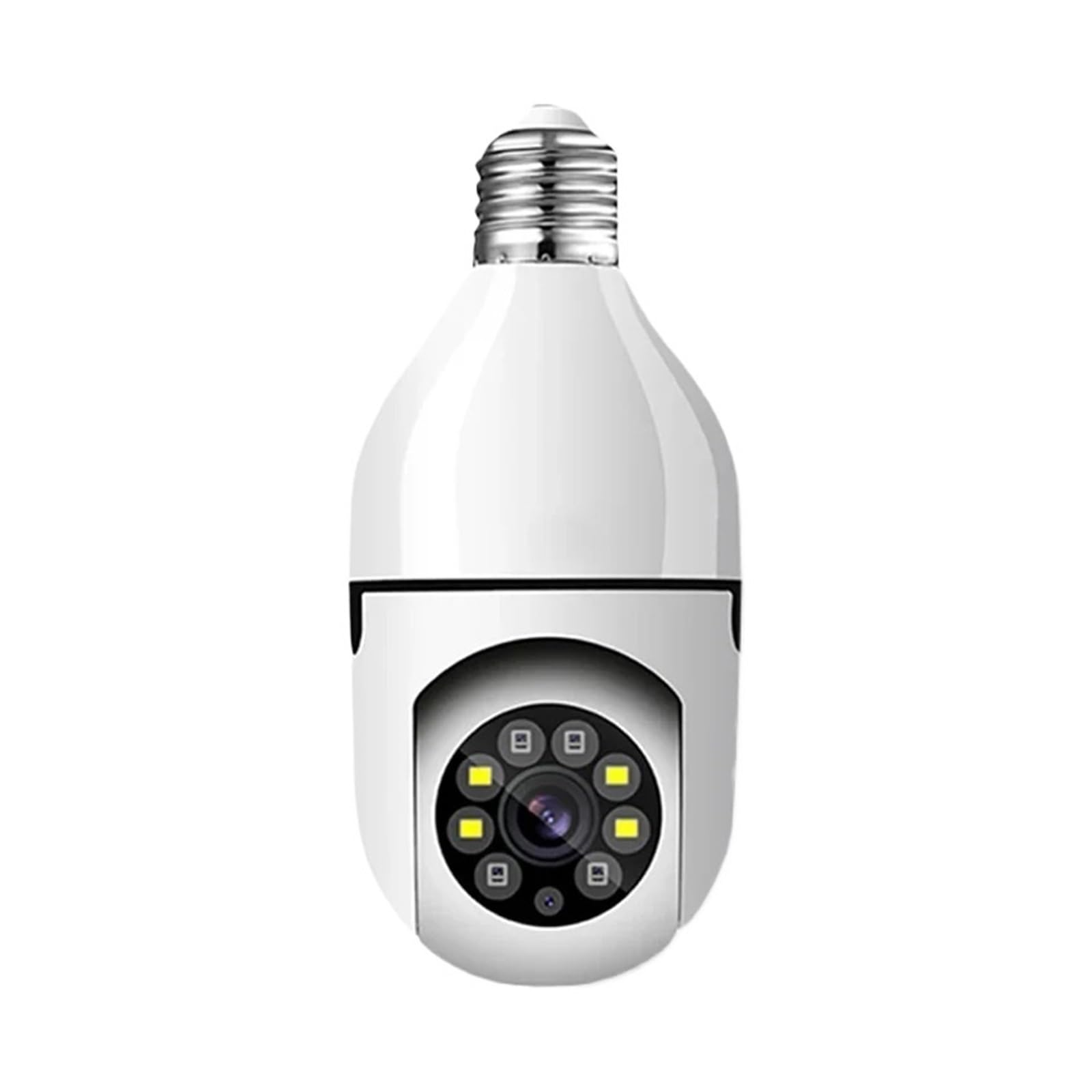 Telecamera di sorveglianza di sicurezza domestica WiFi con lampadina E27