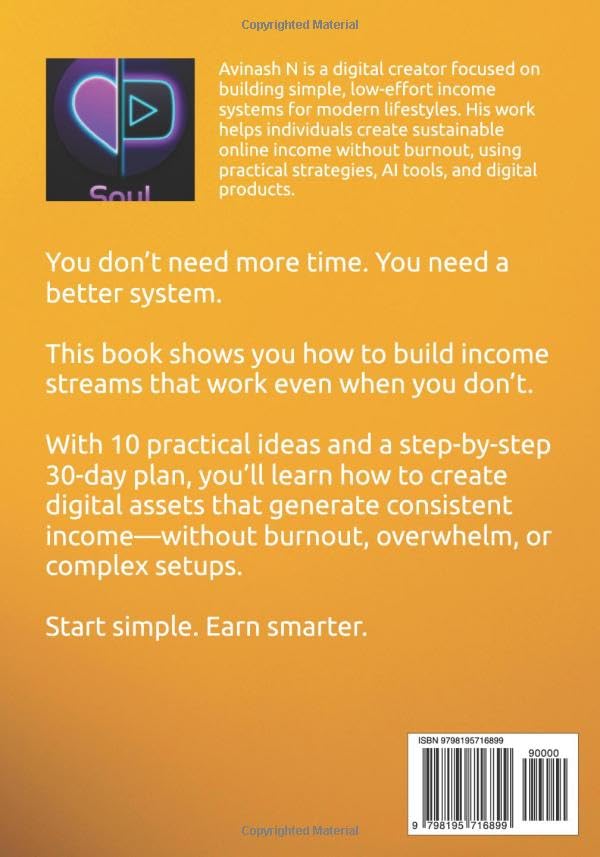 Passive Income with Low Effort: 10 Smart Income Ideas + 30-Day Action Plan to Earn from Home Without Burnout image 3