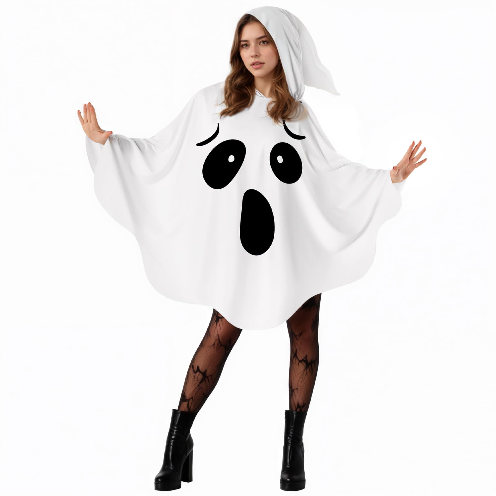 Beafaeur Halloween Costume Women's Ghost Ghost Costumes Adult Cape