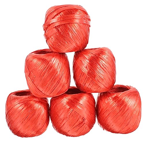 Corde de ligature haute résistance à la rupture, plastique rouge de fixation extérieure