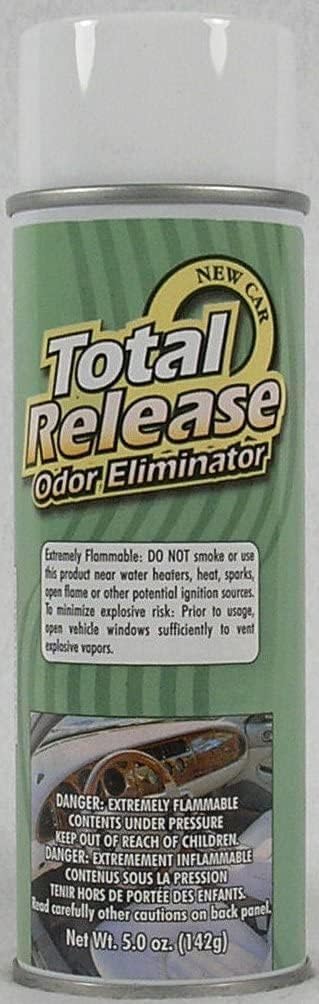 HI-TECH Total Release Odor Eliminator | Car Air Freshener Fogger | New Car (6 Pack)