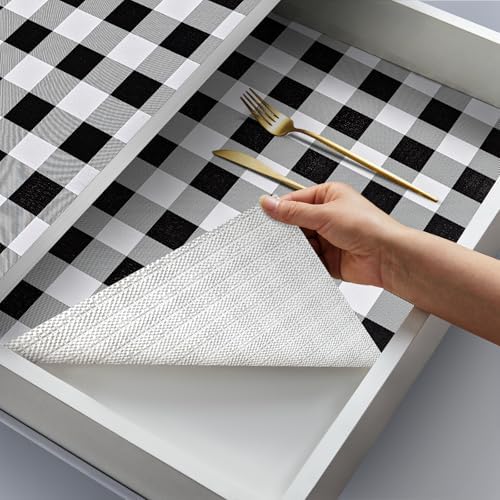 Coavas Shelf Liner for Kitchen Non Adhesive, Anti