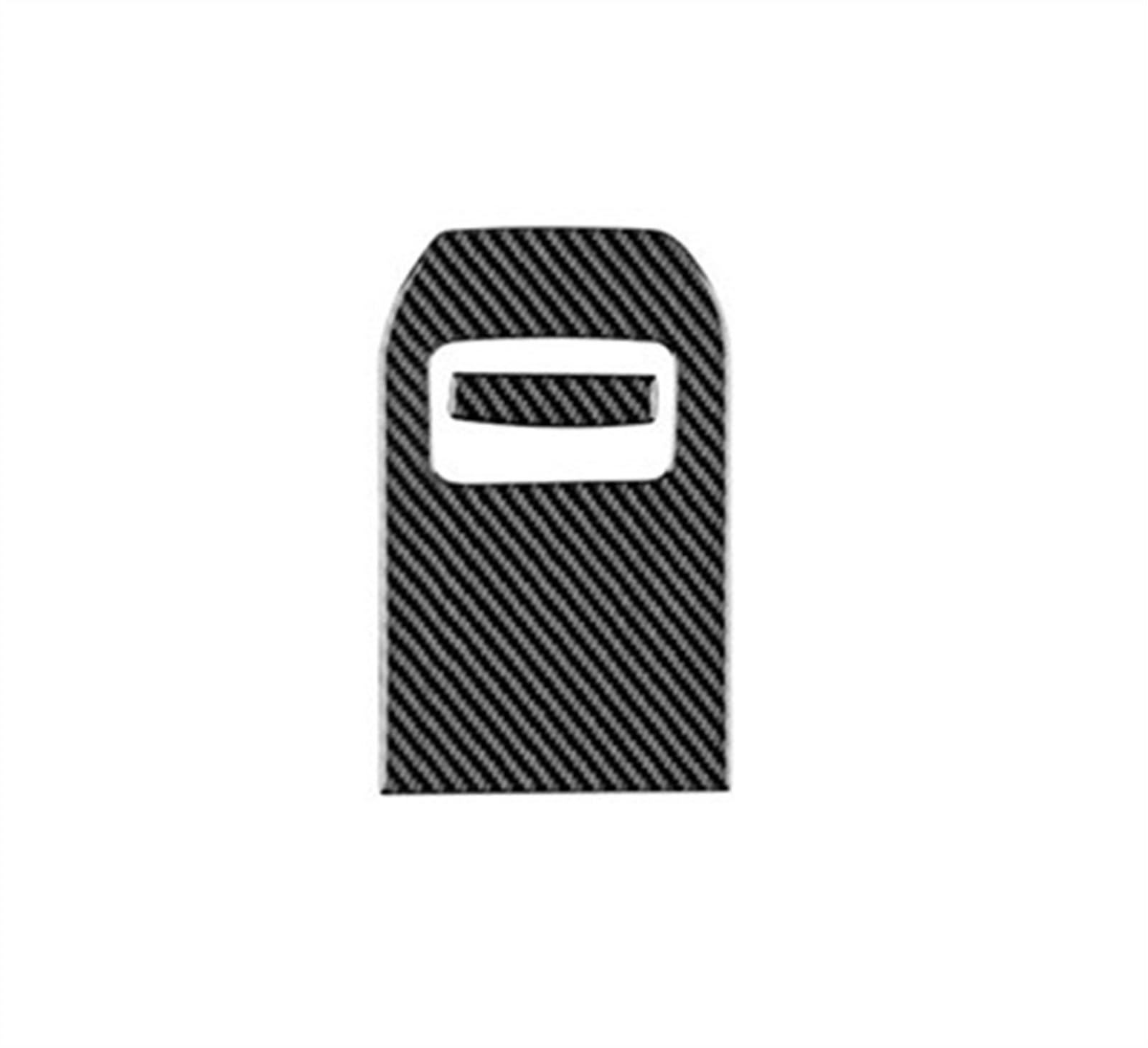 Qibbei Lhd Black Car Driver Seat Storage Box Interior Trim Sticker For Z4 G29 2019 2020 2021 2022 2023 Real Carbon Fiber Stickers(Lhd Black)