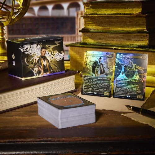 Image of Magic: The Gathering Secrets of Strixhaven Commander Deck Bundle - Includes All 5 Decks (Silverquill Influence, Prismari Artistry, Witherbloom Pestilence, Lorehold Spirit, Quandrix Unlimited)