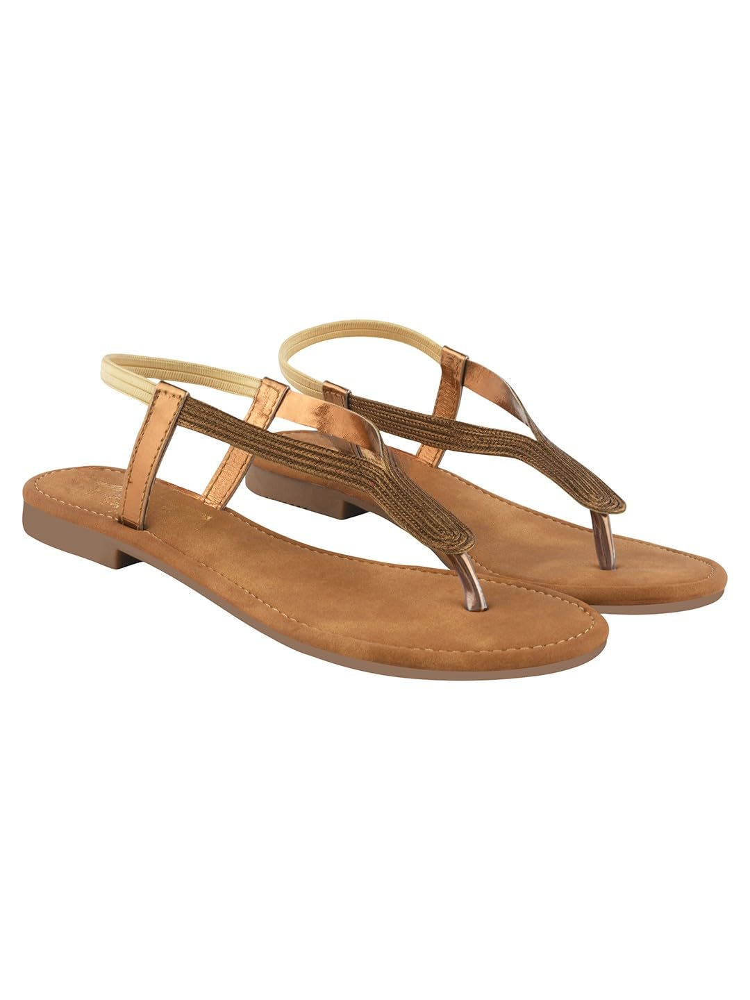 glematoz Women's Flat Sandal- Casual & Festive Comfortable Casual Stylish Summer & Party Footwear-picture-32