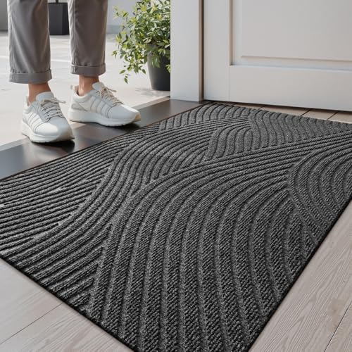 Tufduzo�^�t�h�D�]60×90cm ���ցE�L�b�`���p����~�߃}�b�g�a���f�U�C���ŃV���v���Ŕ����������\�ʂ͉��ʂ�����C��̚������ʓI�ɏ���������ی삵�܂��z�����Ƒ������ɗD�ꌺ�ւɍœK�ł� (45*75cm,�g�^A)