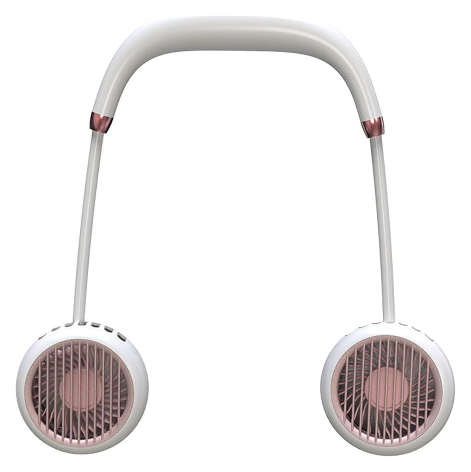 UDPOIUYT Wearable Cooling Fan, Portable Neck Fan, 360-Degree Bladeless, 3-Speed