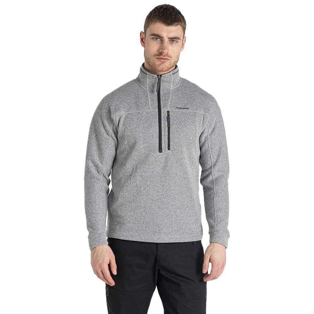 Craghoppers Men's Torney II Half Zip Fleece Grey